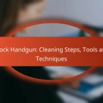 Glock Handgun: Cleaning Steps, Tools and Techniques