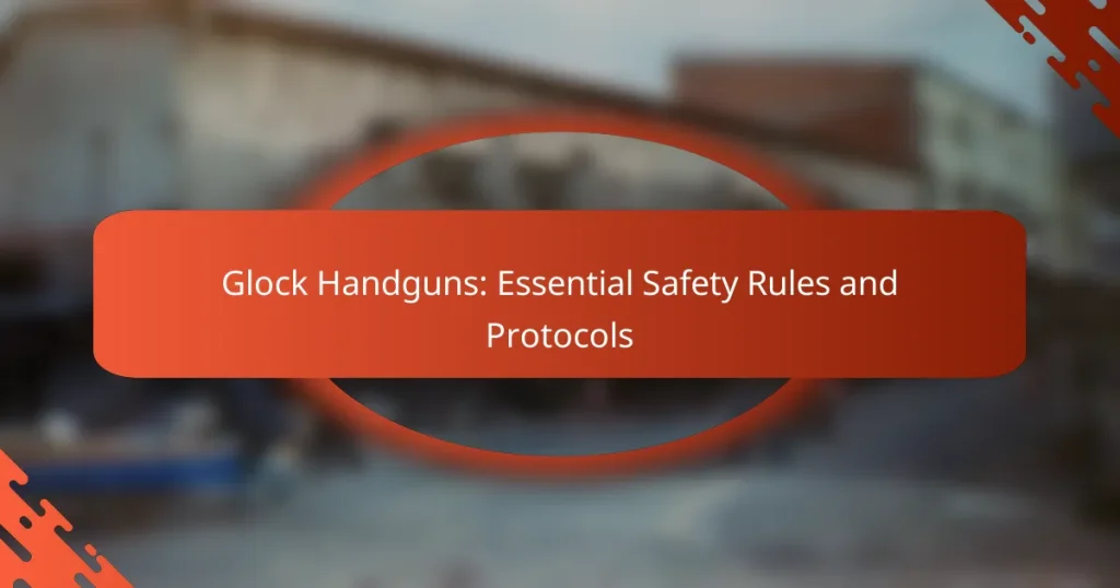 Glock Handguns: Essential Safety Rules and Protocols