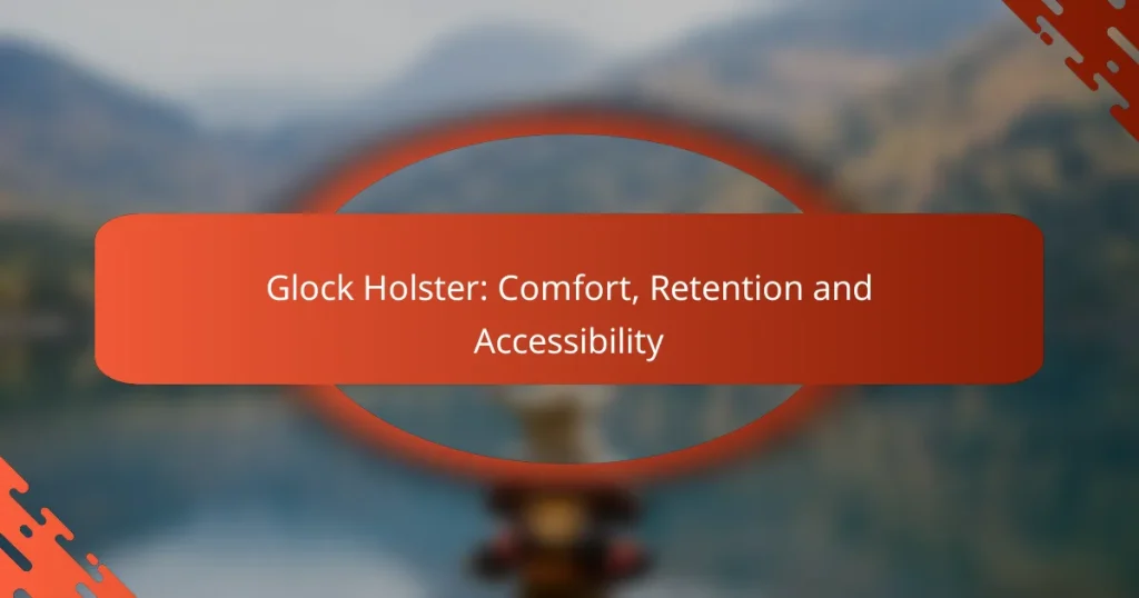 Glock Holster: Comfort, Retention and Accessibility