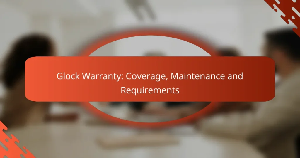 Glock Warranty: Coverage, Maintenance and Requirements